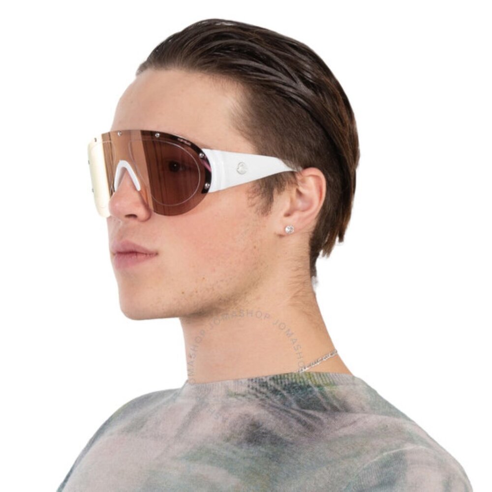 Moncler rapide 80mm shield sunglasses